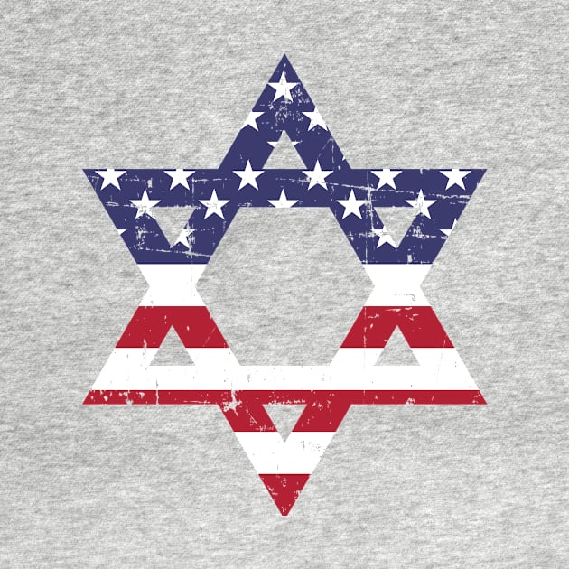 USA flag David star by Designzz